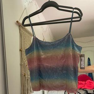 Sparkly Rainbow Tank